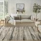 Nourison Sustainable Trends SUT03 7"10" x 9"10" Ivory and Multicolor Area Rug, , large