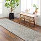 Surya Dresden Gray, White, Medium Gray, Mustard, Light Slate and Denim 2"7" x 10" Runner, , large