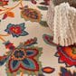 Nourison Aloha ALH31 7"10" x 10"6" Multicolor Indoor/Outdoor Area Rug, , large