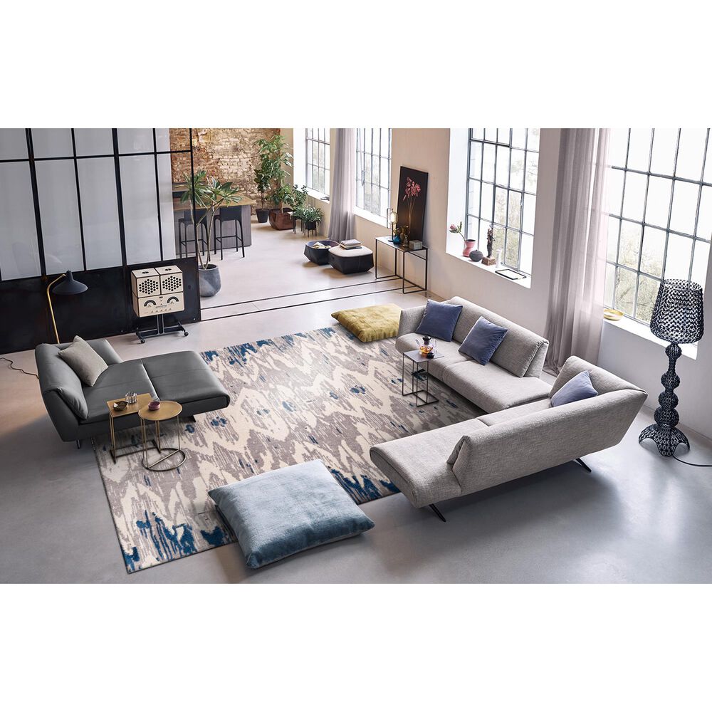 Radici USA Dora 6&#39; x 9&#39; Slate, Gray and Silver Area Rug, , large
