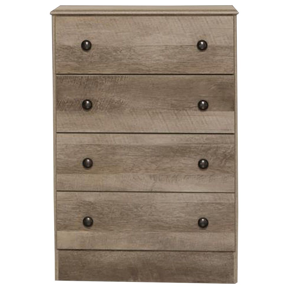 Seven Stars Brinkley 4-Drawer Chest in Manslough Oak, , large