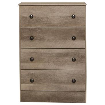 Seven Stars Brinkley 4-Drawer Chest in Manslough Oak, , large