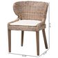 Baxton Studio Niesha Side Chair in Grey, , large