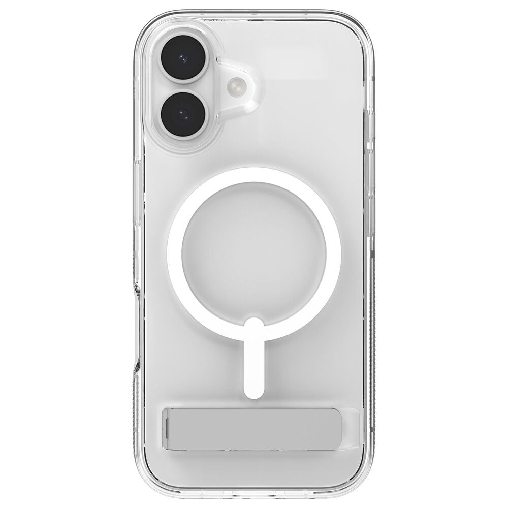 Zagg Crystal Palace Snap Case with Kickstand for Apple iPhone 17 in Clear, , large