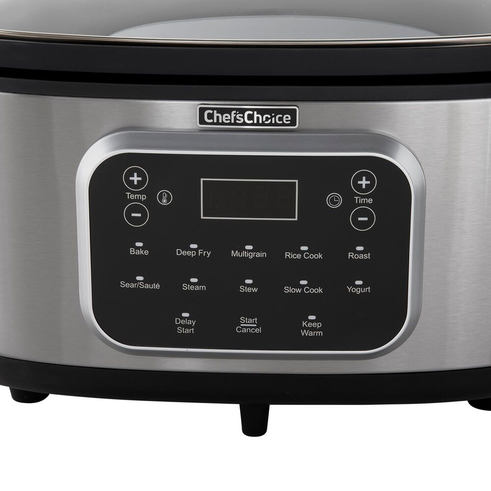 Chef&#39;s Choice 6-Quart All-In-1 Multi-Cooker in Black and Stainless Steel, , large