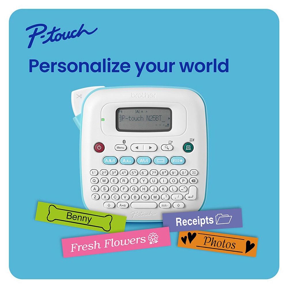 Brother Personal Connected Label Maker in White and Blue, , large