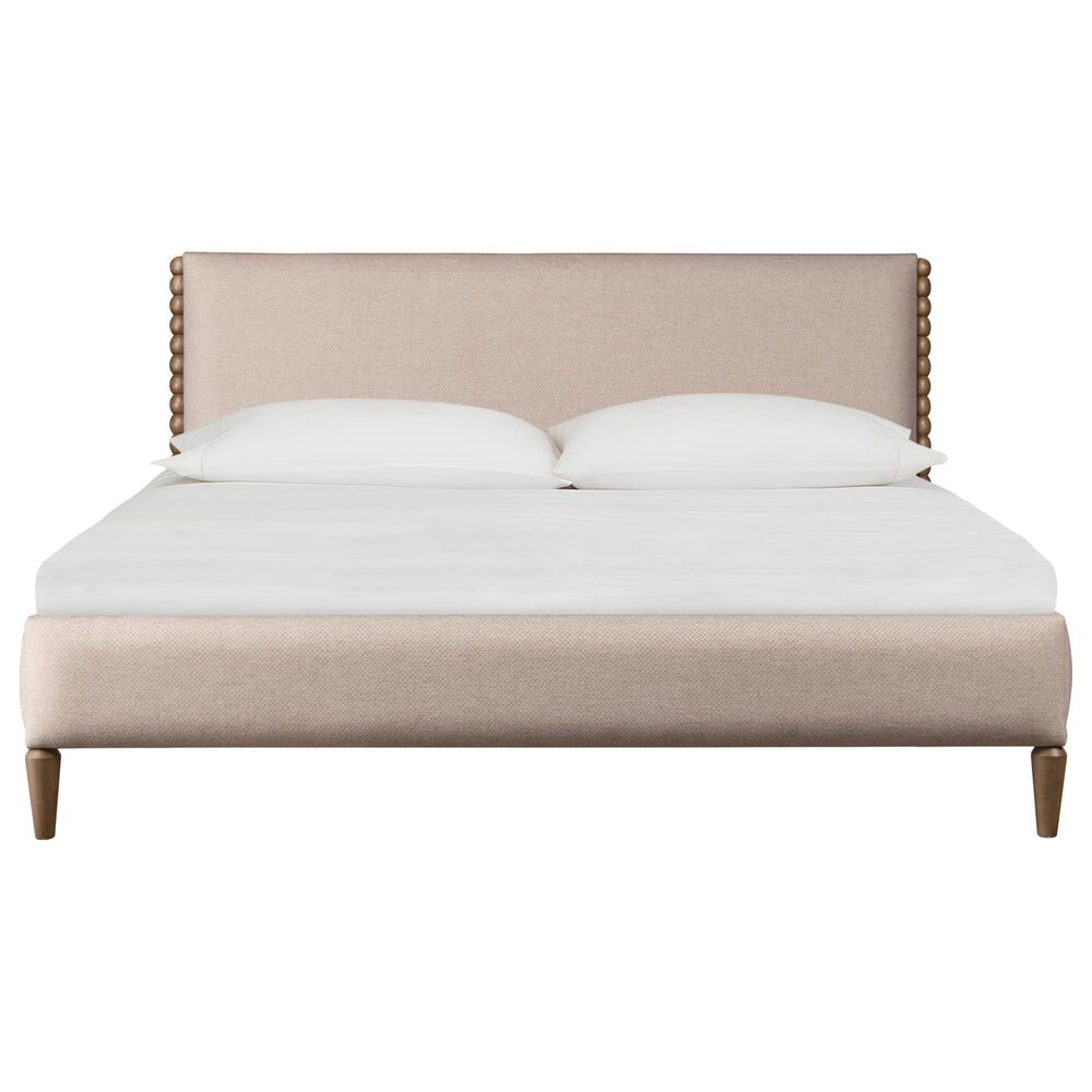 Urban Home Langley King Upholstered Panel Bed with Two Nightstands in Autumn Forest, , large