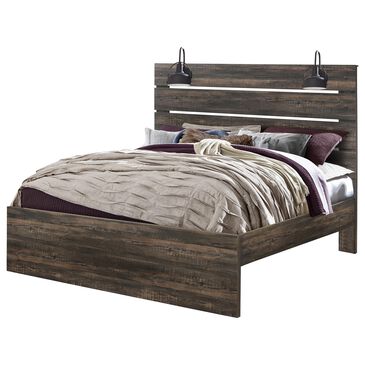 Global Furniture USA Linwood Full Bed in Dark Oak, , large