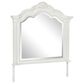 Ashley Montelaine Bedroom Mirror in Antiqued White, , large