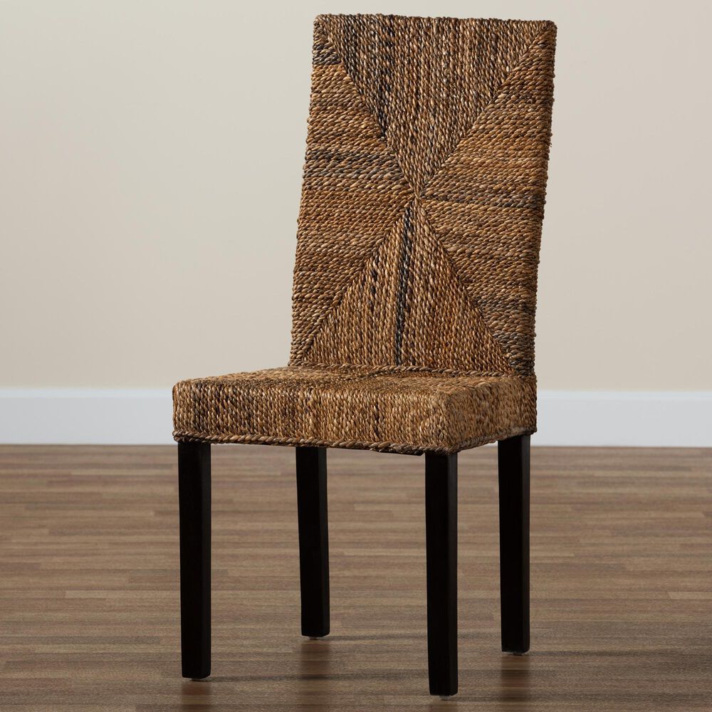 Baxton Studio Laymi Side Chair in Dark Brown, , large