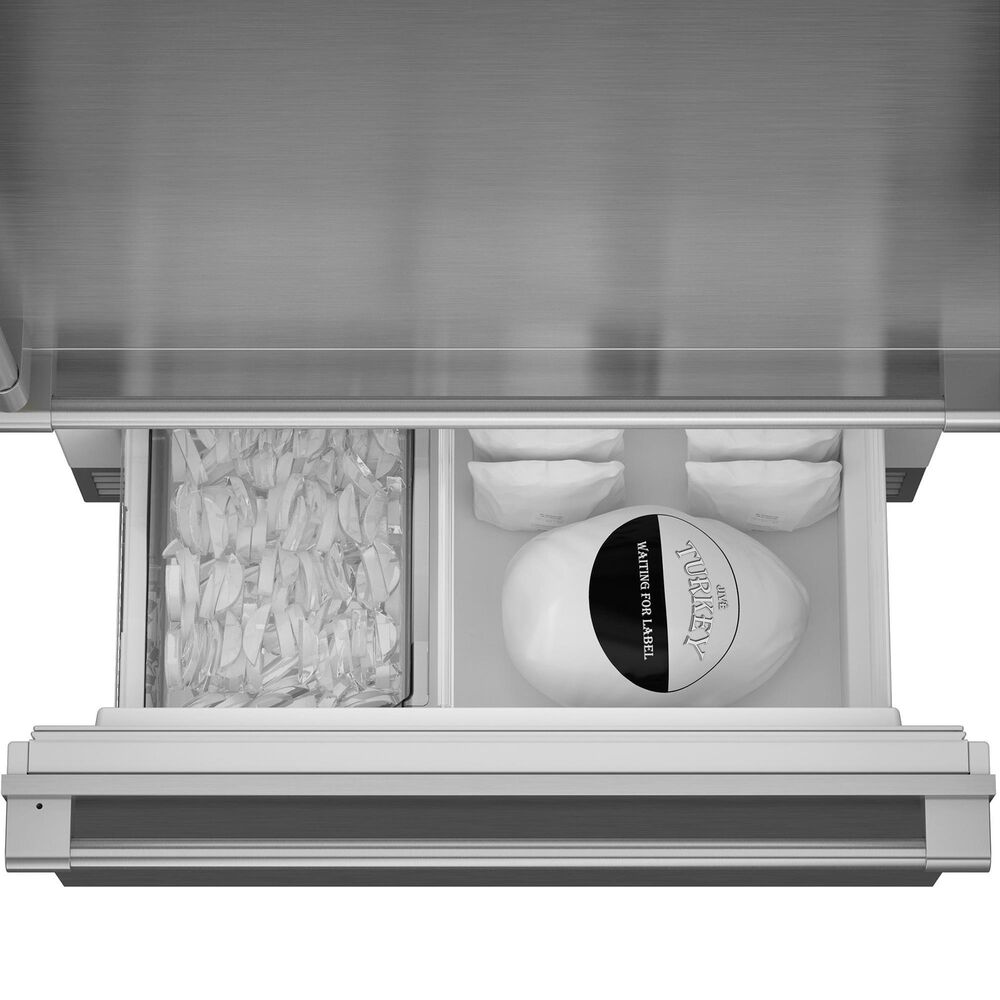 Monogram 20.1 Cu. Ft. Built-In Bottom Freezer Refrigerator with Right Hinge in Panel Ready, , large