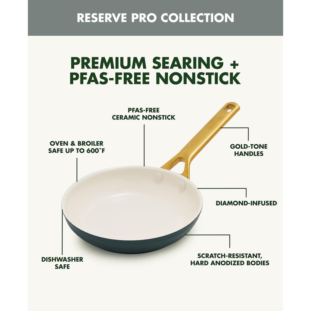Green Pan Reserve Pro 10-Piece Cookware Set in Spruce, , large