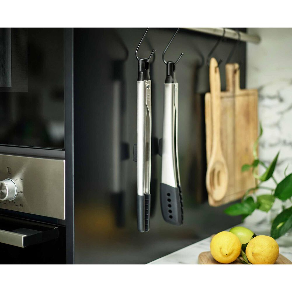 Joseph Joseph Elevate 2-Piece Tong in Stainless Steel, , large