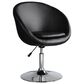 Dayton Hopper Adjustable Swivel Chair in Black, , large