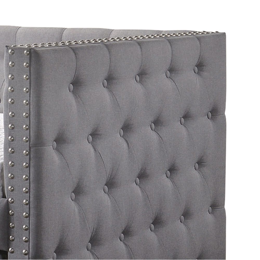 Pacific Landing Mockern Twin Daybed with Trundle in Grey, , large