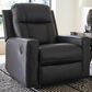 Ashley Mackmenville Manual Zero Wall Recliner in Carbon, , large