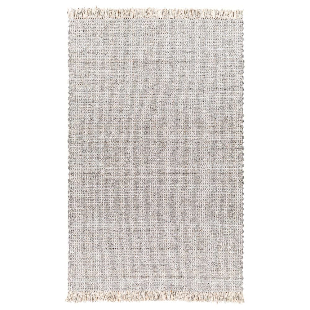 Surya Sara SRU-2302 2" x 3" Gray, Brown, Black, Cream, Dark Brown Area Rug, , large