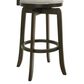 Armen Living Elle Swivel Barstool in Dark Roast, , large