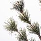 The Gerson Company 5" Tall Electric Icy Pine Tree in Green and Brown, , large