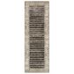 Loloi Mika 2"5" x 7"8" Charcoal and Ivory Runner, , large