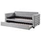 Pacific Landing Patricia Daybed with Trundle in Gray, , large
