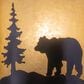 Vaxcel Bozeman 1-Light Bear Wall Sconce in Burnished Bronze, , large