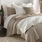 Levtex Mills Waffle 3-Piece Full/Queen Quilt Set in Taupe, , large
