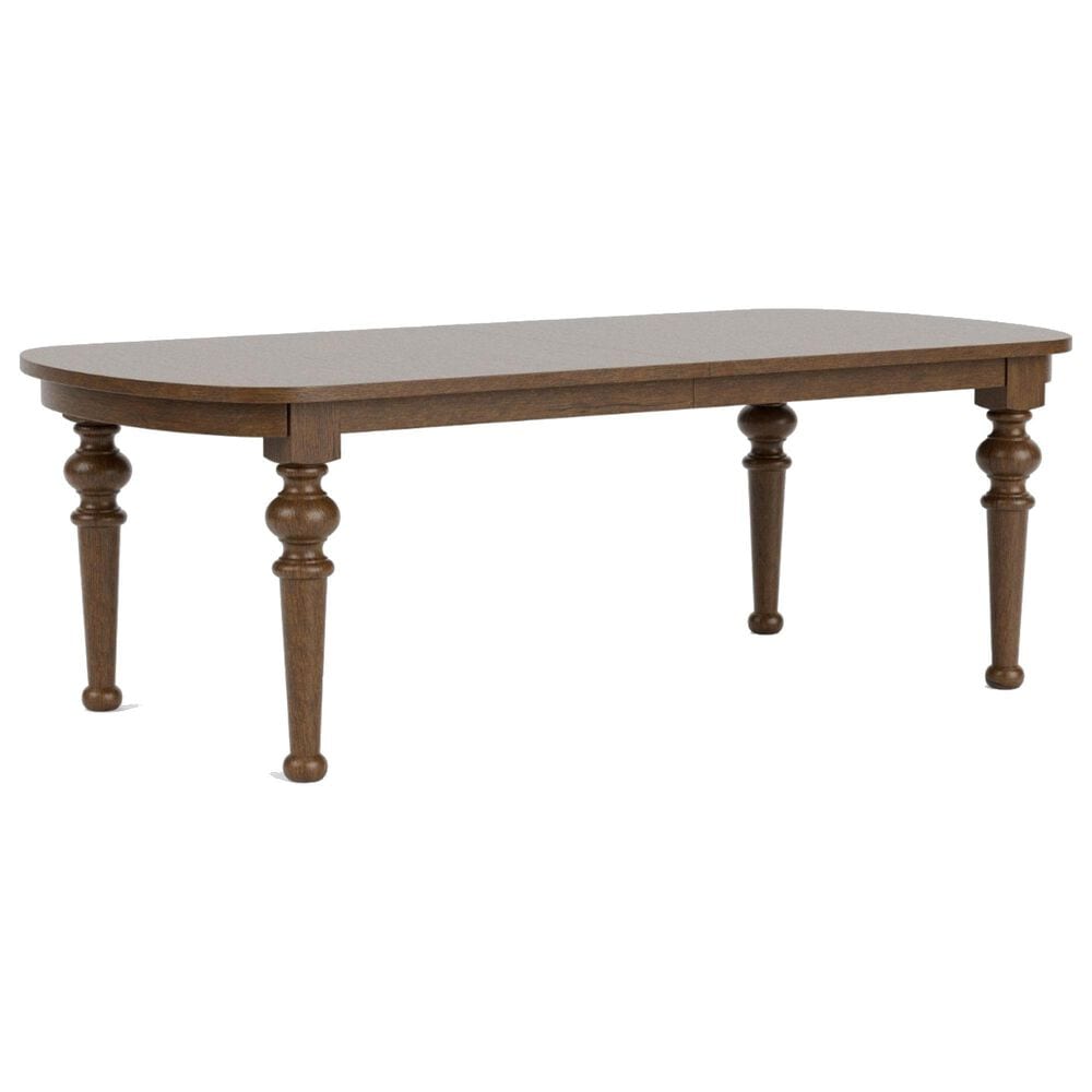 Riverside Furniture Calhoun 9-Piece Rectangular Dining Set in Whiskey Oak, , large