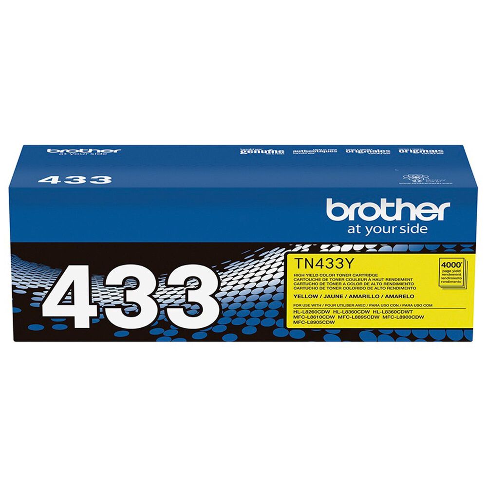 Brother High-Yield Toner Cartridge in Yellow, , large