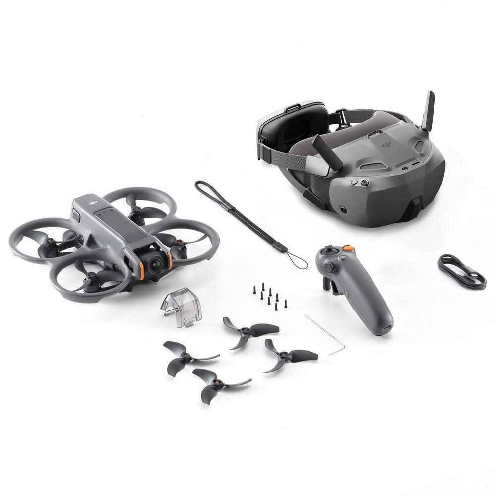 DJI Avata 2 Drone Fly Smart Combo with 1-Battery in Gray, , large