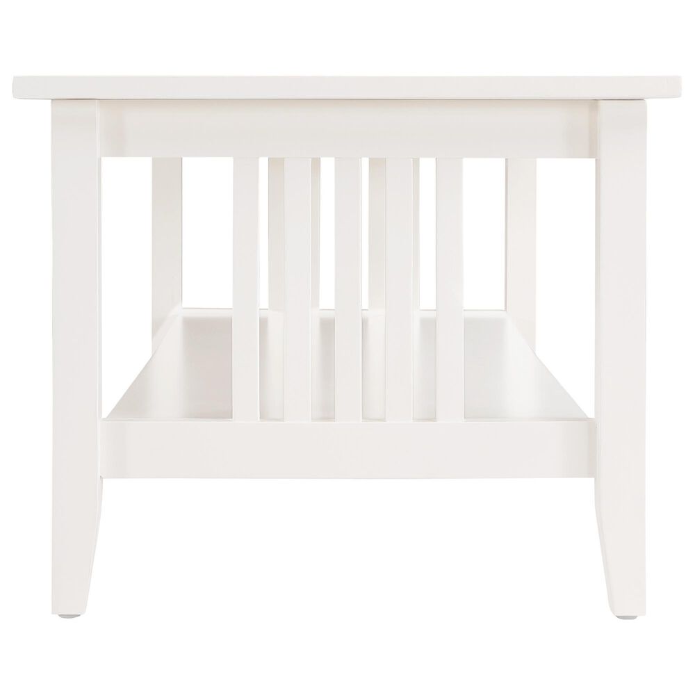 OSP Home Sierra Coffee Table in White, , large