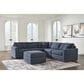 Ashley Modmax Oversized Accent Ottoman in Ink, , large