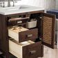 James Martin Vanities Addison 30" Single Bathroom Vanity in Mid-Century Acacia with 3 cm Lime Delight Quartz Top and Rectangular Sink, , large