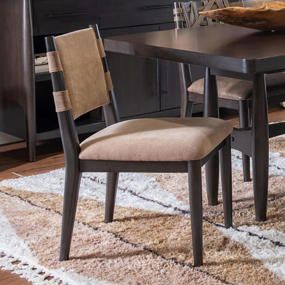 Urban Home Koko Synthetic Leather Dining Chair in Minx, , large
