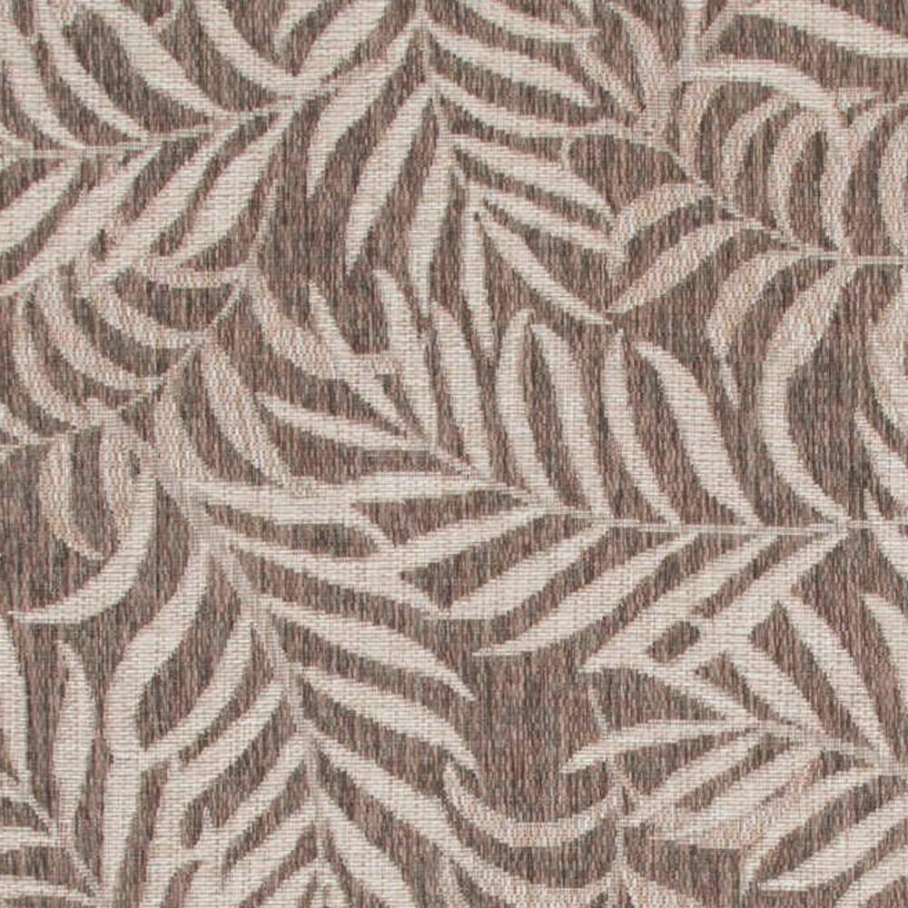 Nourison Garden Oasis Nature Mocha 3&#39; x 5&#39; Indoor/Outdoor Area Rug, , large