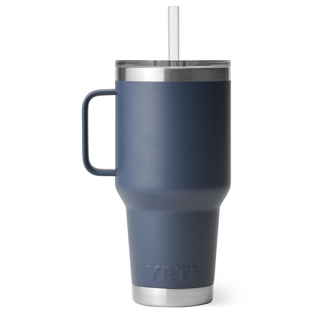 YETI Rambler 35 Oz Straw Mug with Straw Lid in Navy, , large