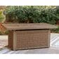 Ashley Laguna Heights Rectangular Fire Pit Table in Beige, , large