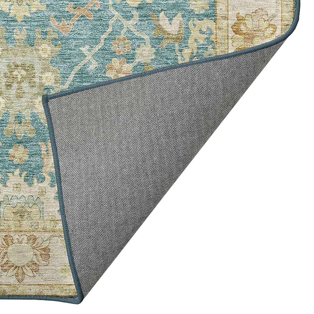 Dalyn Rug Company Hatay HY2 3&#39; x 5&#39; Teal Area Rug, , large