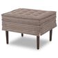 Four Hands Cole Small Ottoman in Rodin Bark, , large