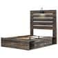 Ashley Drystan 5-Piece Full Storage Bedroom Set in Brown Rustic, Burnt Orange and Teal, , large