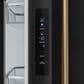 THOR KITCHEN Gordon Ramsay 17.5 Cu. Ft. Counter Depth French Door Refrigerator with Bronze Handle Kit in Black, , large