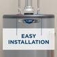 GE Appliances RealMAX Premium 40-Gallon Short Liquid Propane Atmospheric Water Heater in Gray, , large