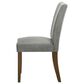 Coaster Cantley Dining Side Chair with Grey Cushion in Rich Brown, , large