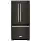 KitchenAid 22 Cu. Ft. French Door Refrigerator in PrintShield Black Stainless Steel, , large