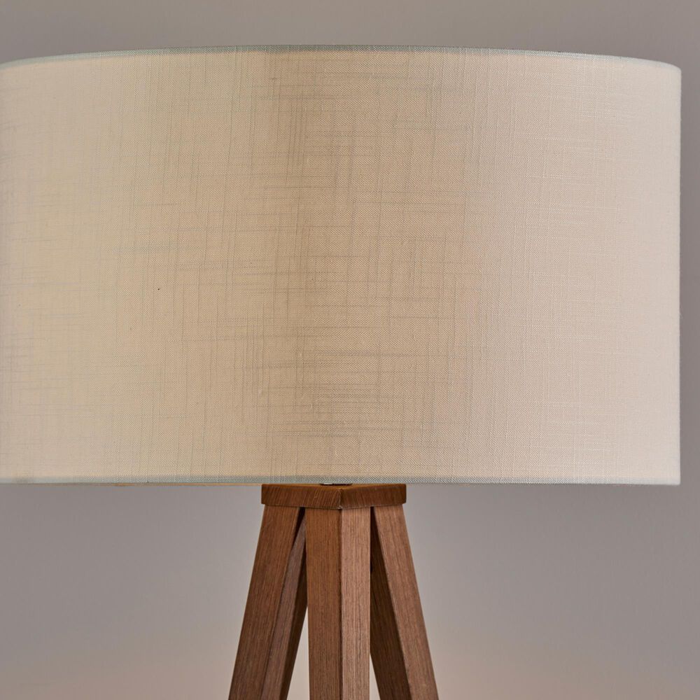 Adesso Director Floor Lamp in Walnut, , large