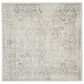 Safavieh Adirondack ADR109C-4SQ 4" x 4"  Ivory/Silver Square Rug, , large