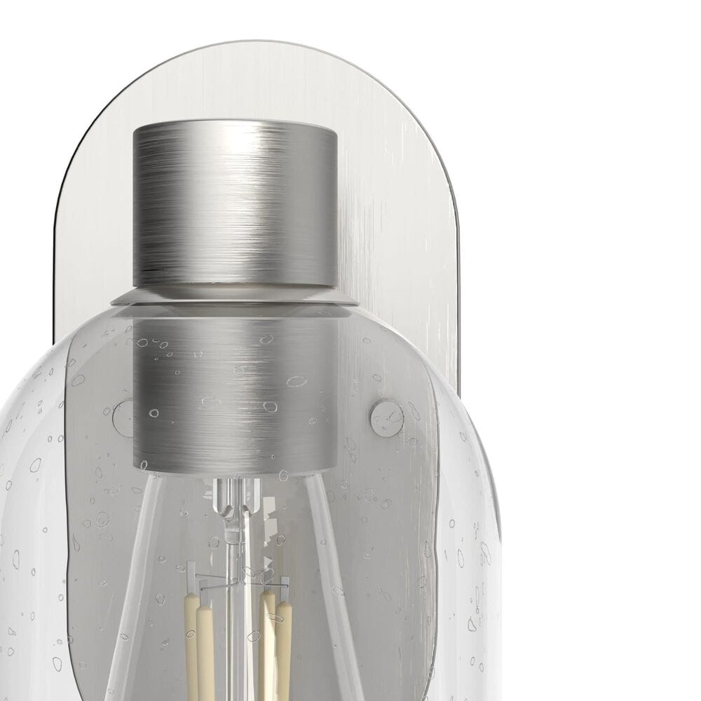 Hunter Lochmeade 1-Light Sconce in Brushed Nickel, , large