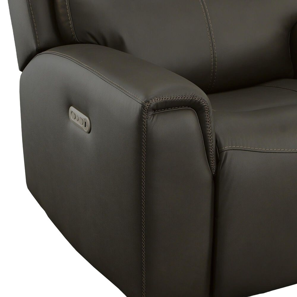 Flexsteel Jarvis Power Recliner with Headrest in Mica, , large