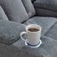 Ashley Forest Lake Power Reclining Sofa in Steel, , large