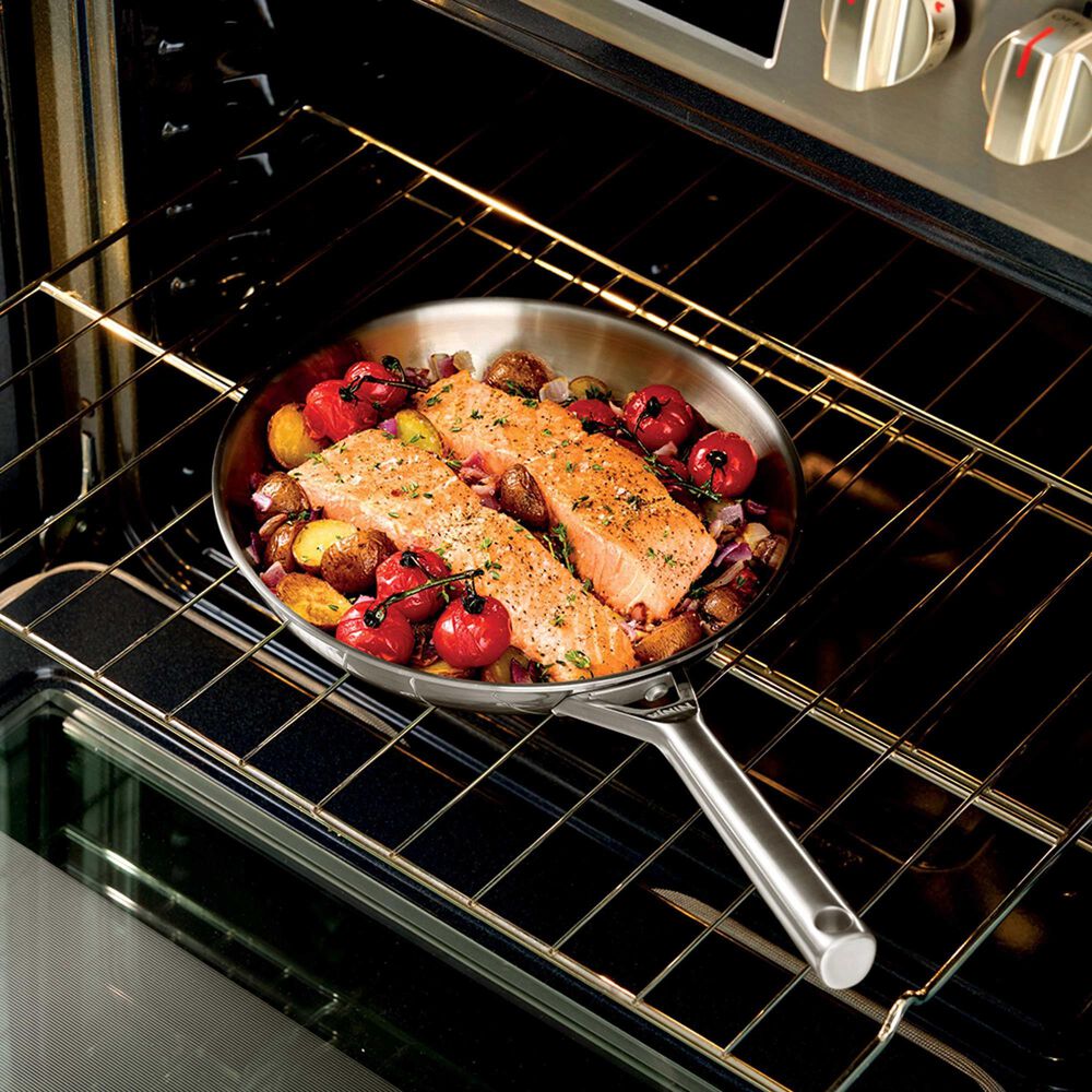 Ninja EverClad 12&quot; Commercial-Grade Fry Pan in Stainless Steel, , large